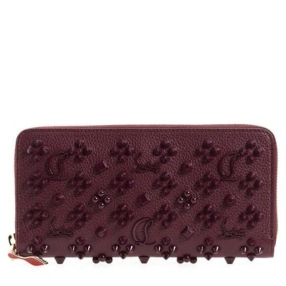 Christian Louboutin Handbags - Christian Louboutin W PANETTONE Empire Spike LOUBINTHESKY Zip Around Wallet